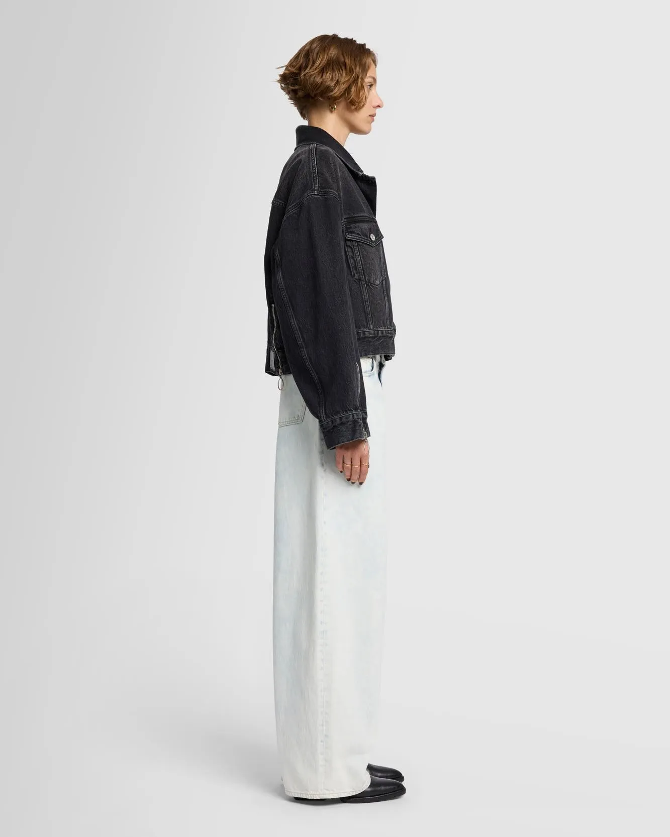 MANKIND Oli Cropped Trucker in Hustle
