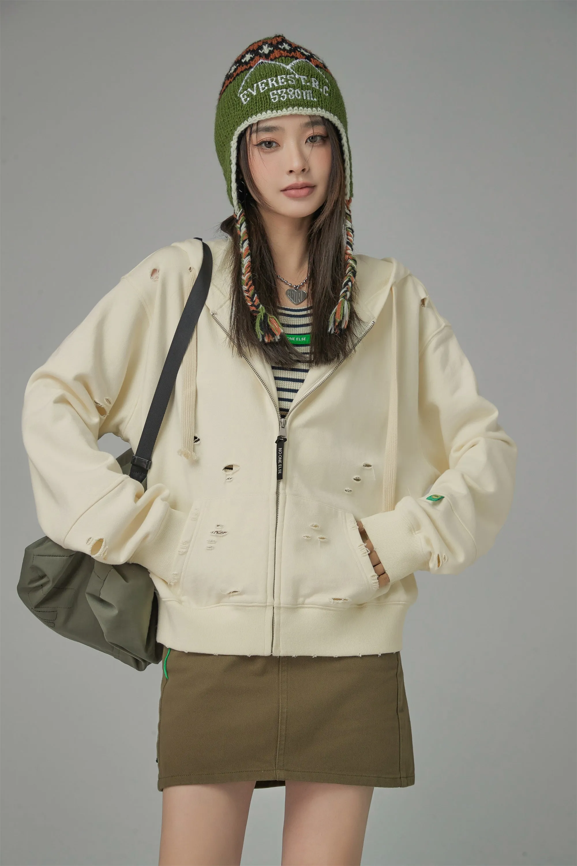 Many Things Are Possible Hood Zip-Up