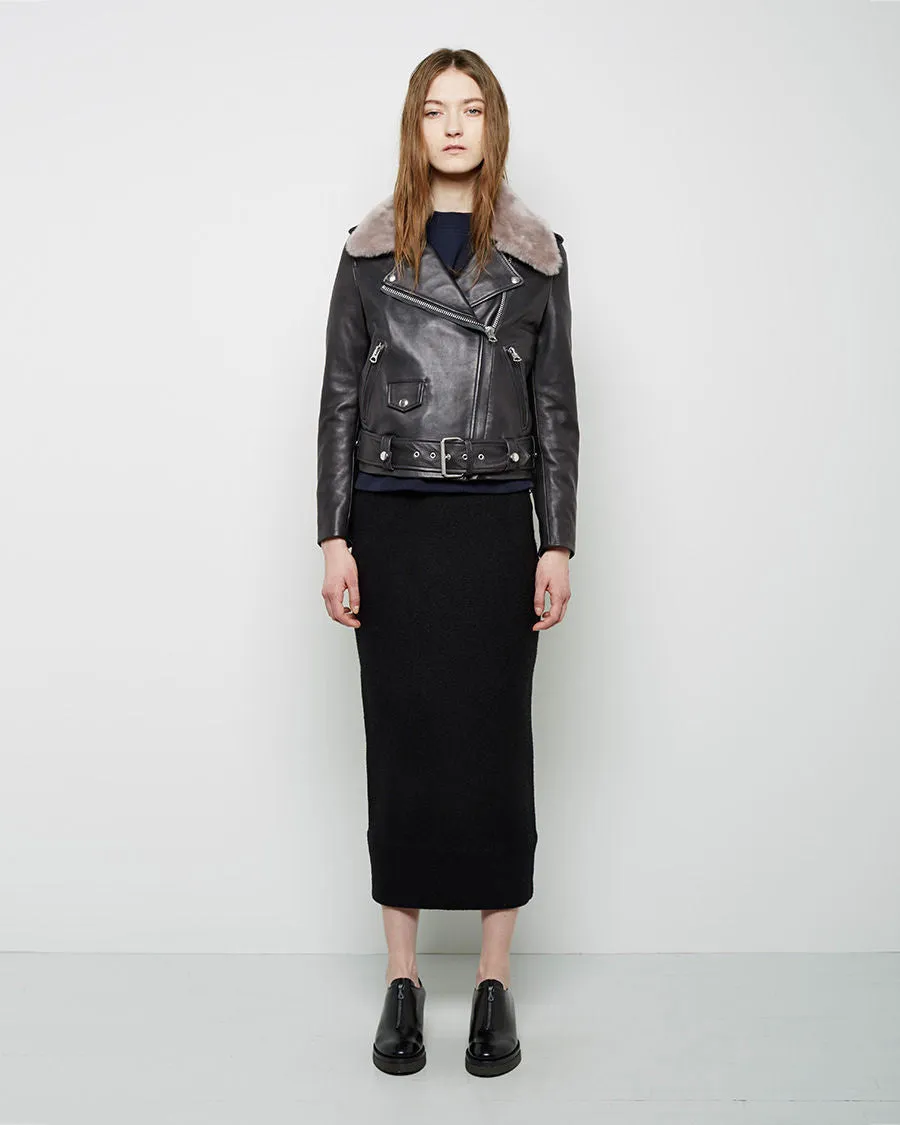 Mape Shearling Leather Jacket