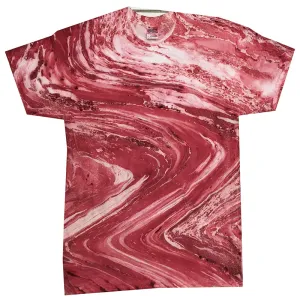 Marble Red Tie Dye T-Shirt (CLEARANCE)