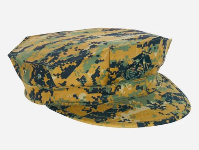 Marine Corps Cap With Emblem