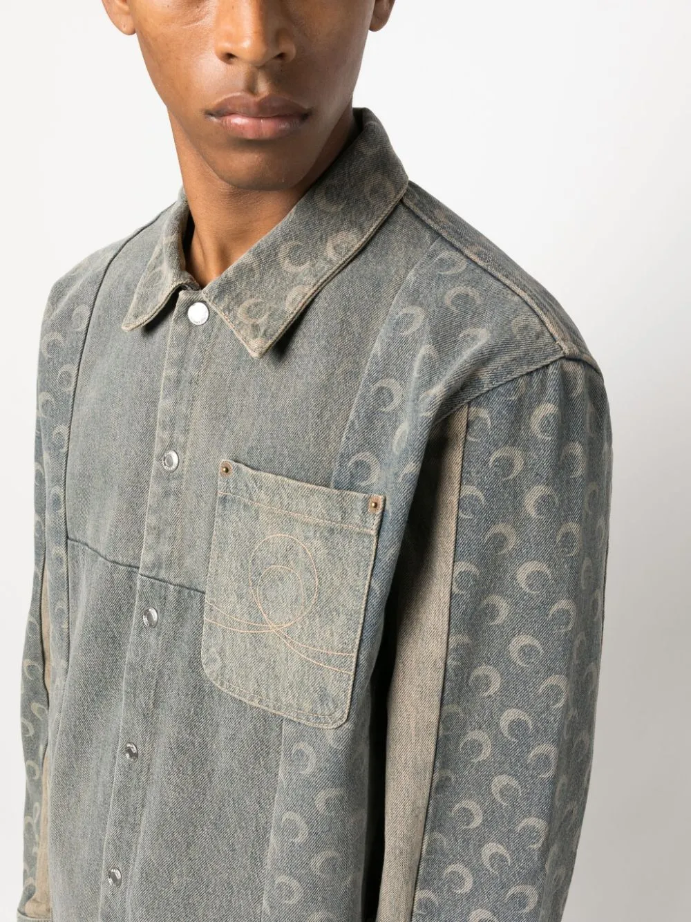 MARINE SERRE Shirts Denim