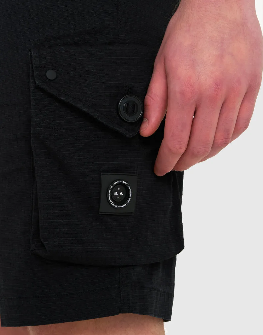 Marshall Artist Arniston Cargo Shorts Black