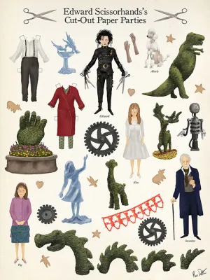 Max Dalton - "Edward Scissorhands Cut Out"