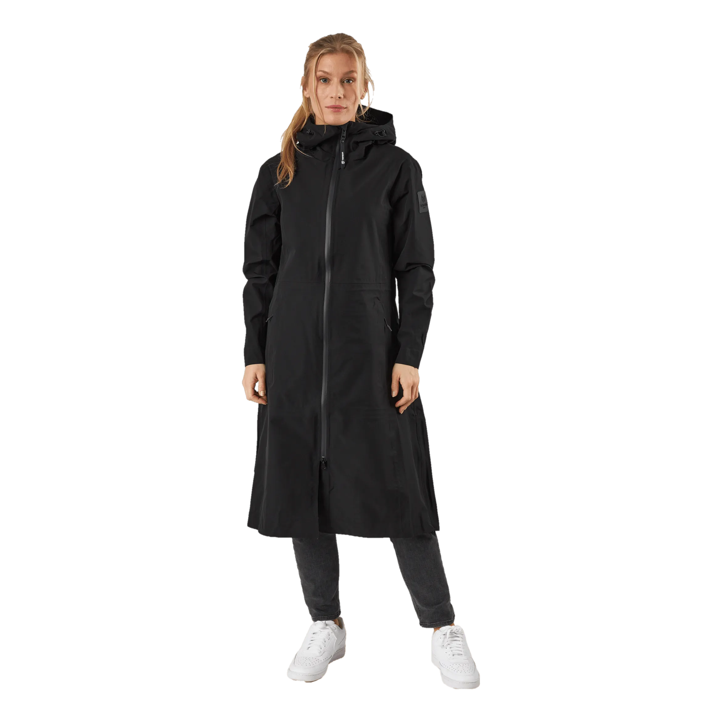 Maxi Parka W Jackets Black