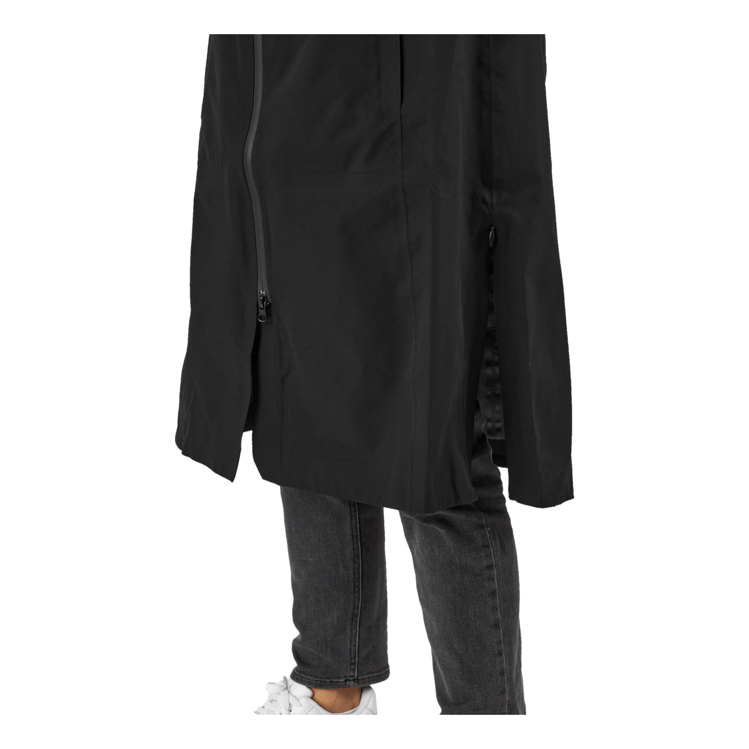 Maxi Parka W Jackets Black