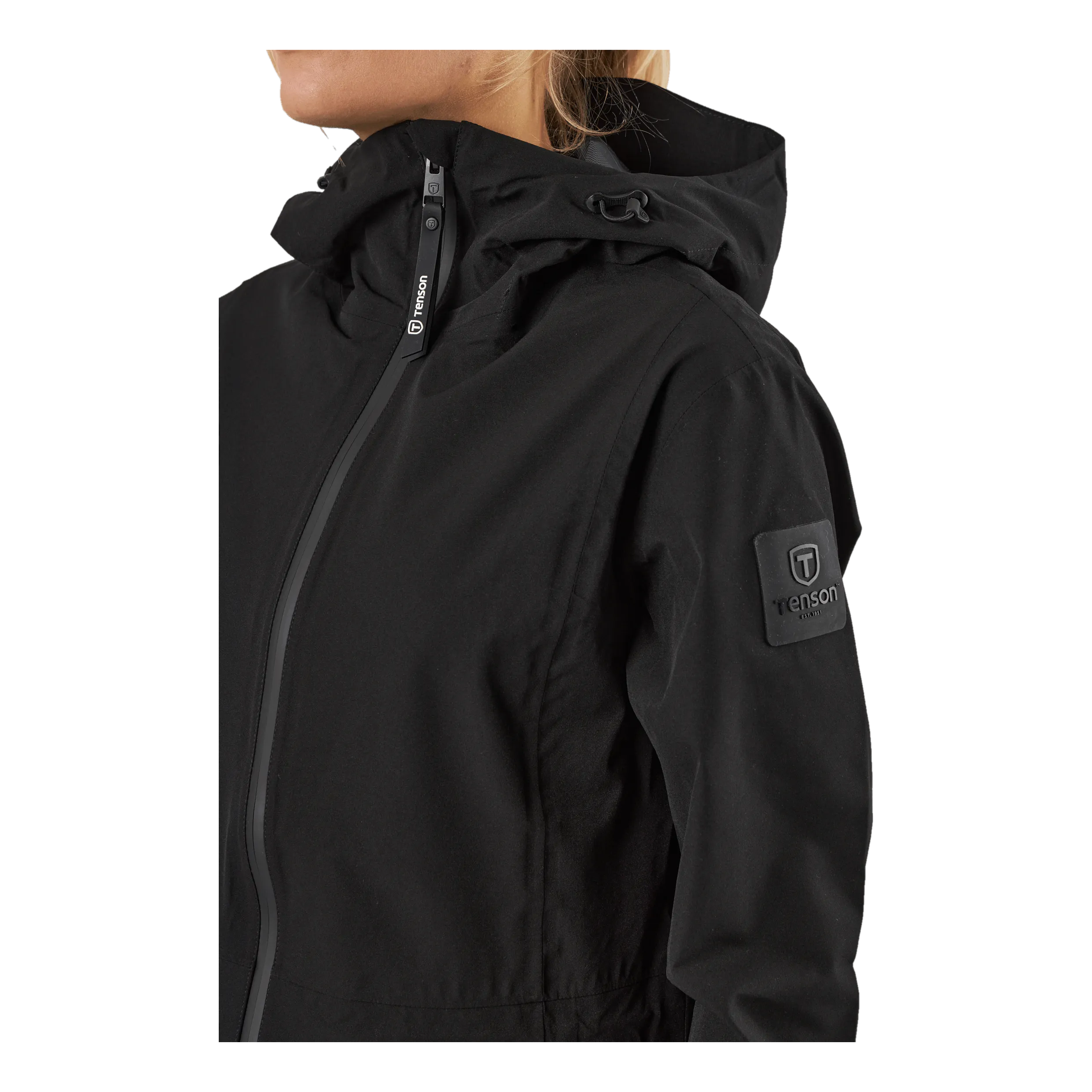 Maxi Parka W Jackets Black