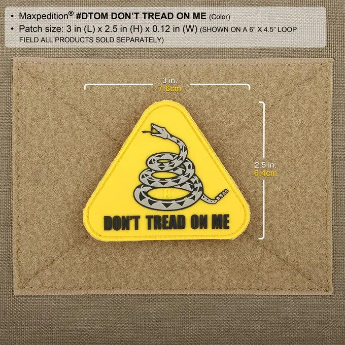 Maxpedition Don't Tread on Me Morale Patch