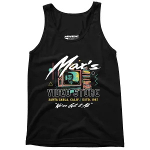 Max's Video Store - Unisex Tank Top