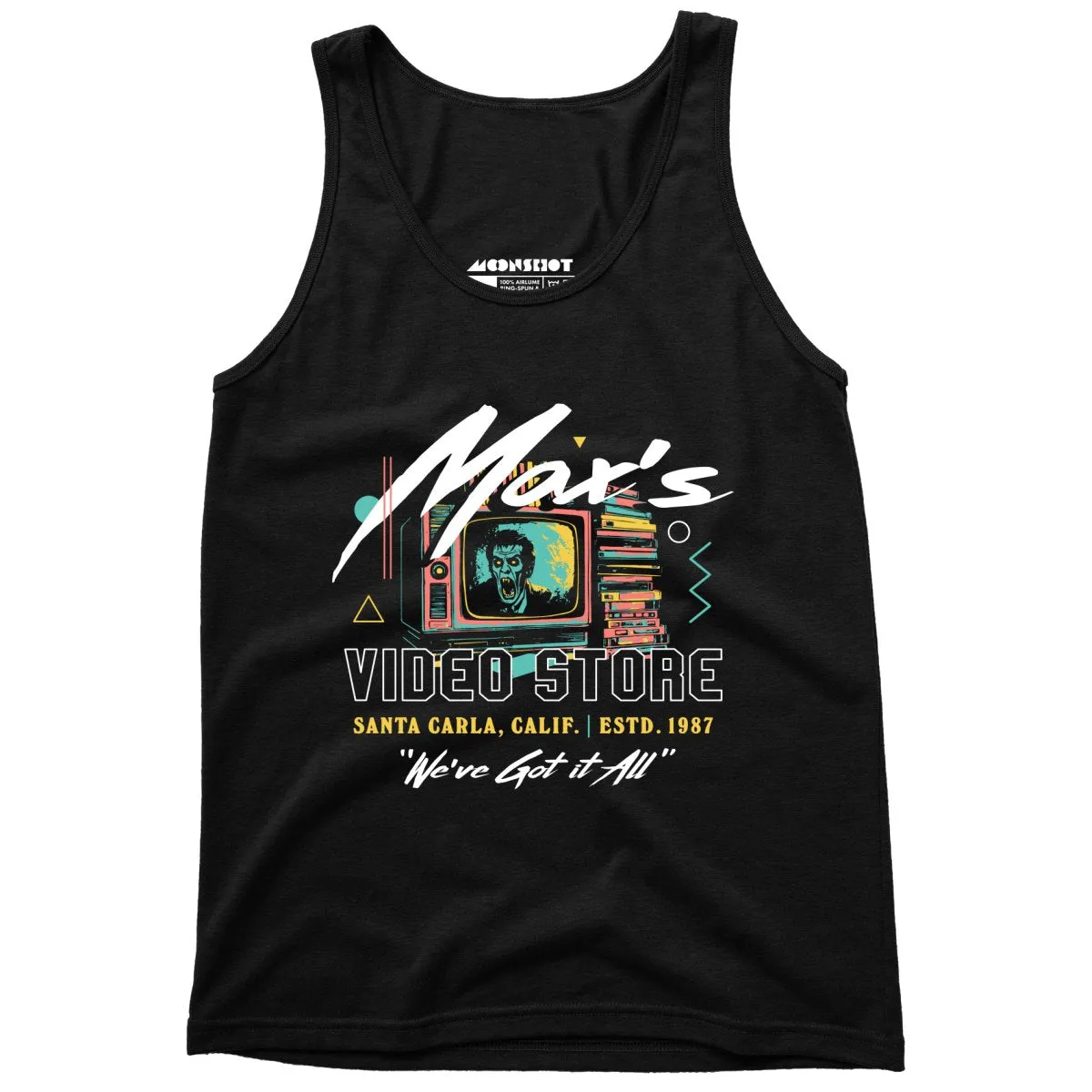 Max's Video Store - Unisex Tank Top