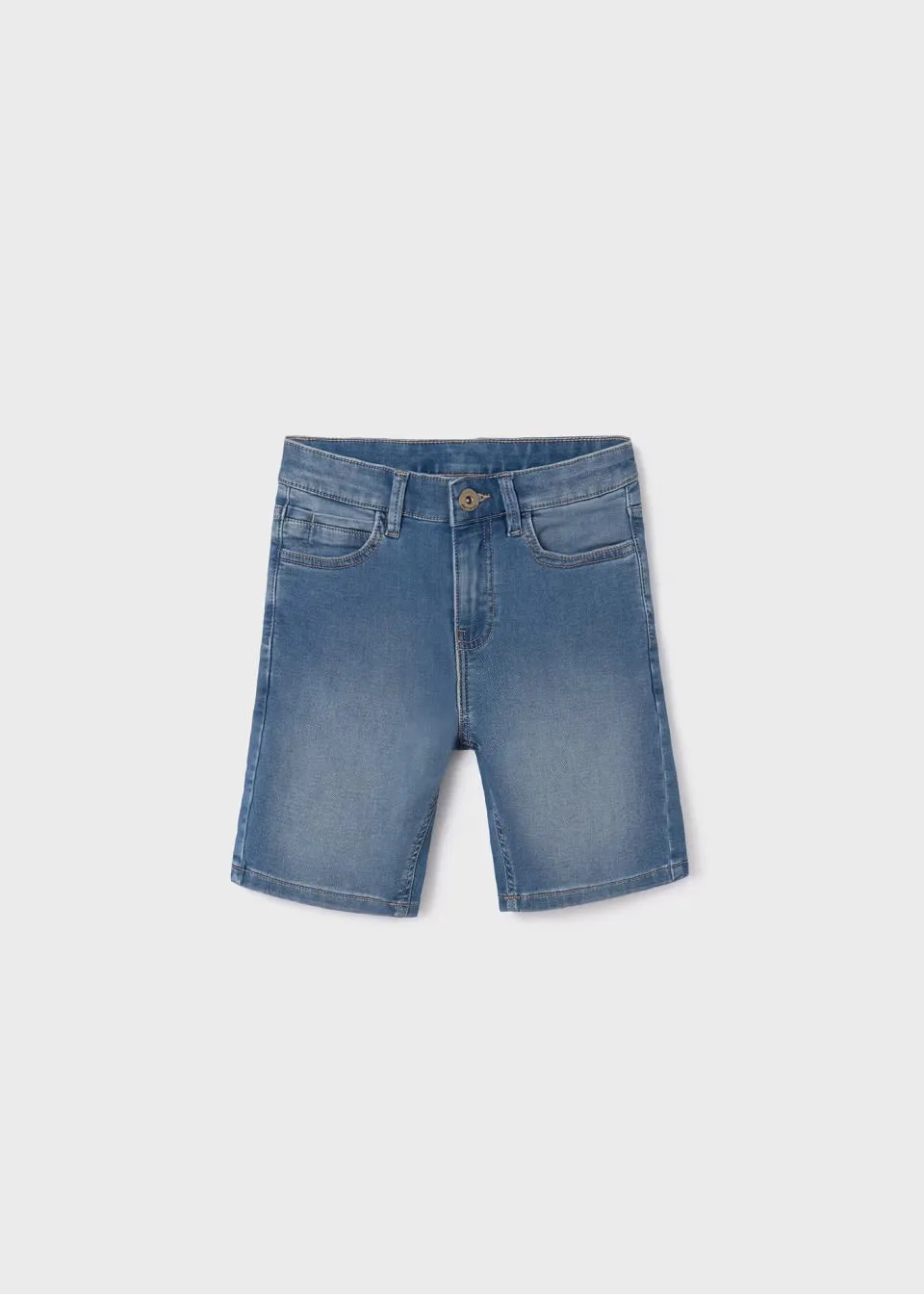Mayoral Older Boys Denim Shorts 6286 Mid Denim