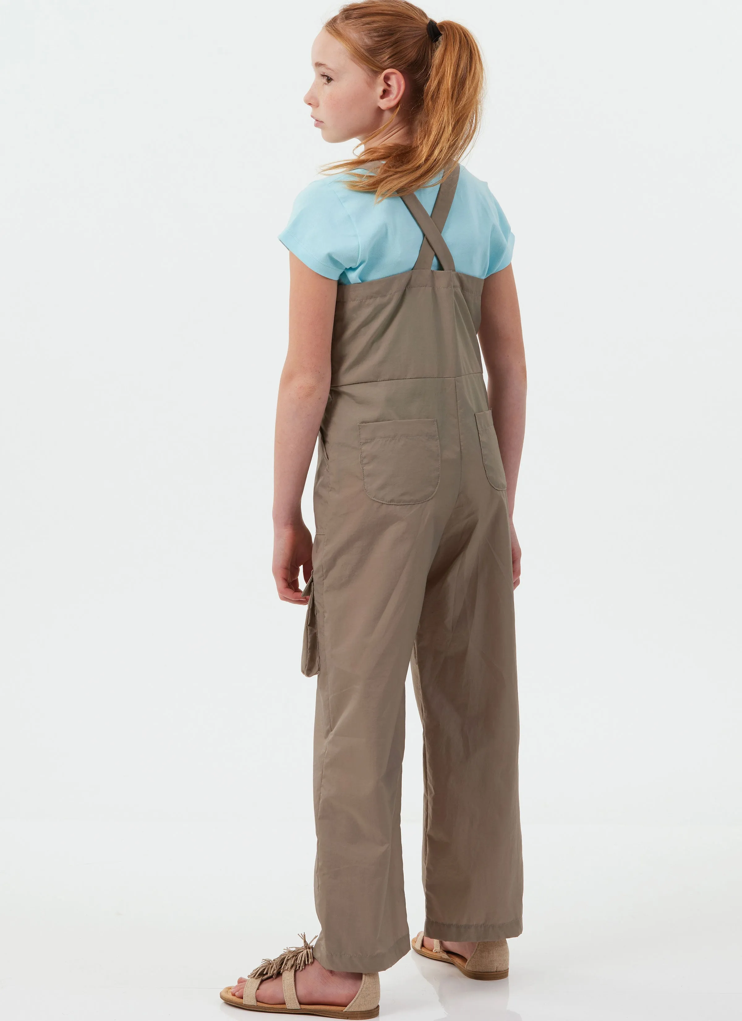 McCall's Sewing Pattern 8489 Girls' Pinafore and Overalls