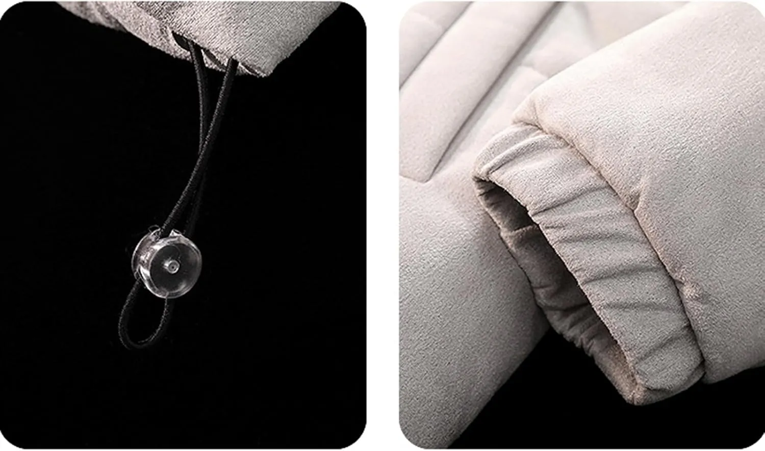 Men Puffer Down Jacket Oversized Trendy Stand Collar Puffy Jacket Full Zipper Warm Winter Coat Outerwear with Pockets