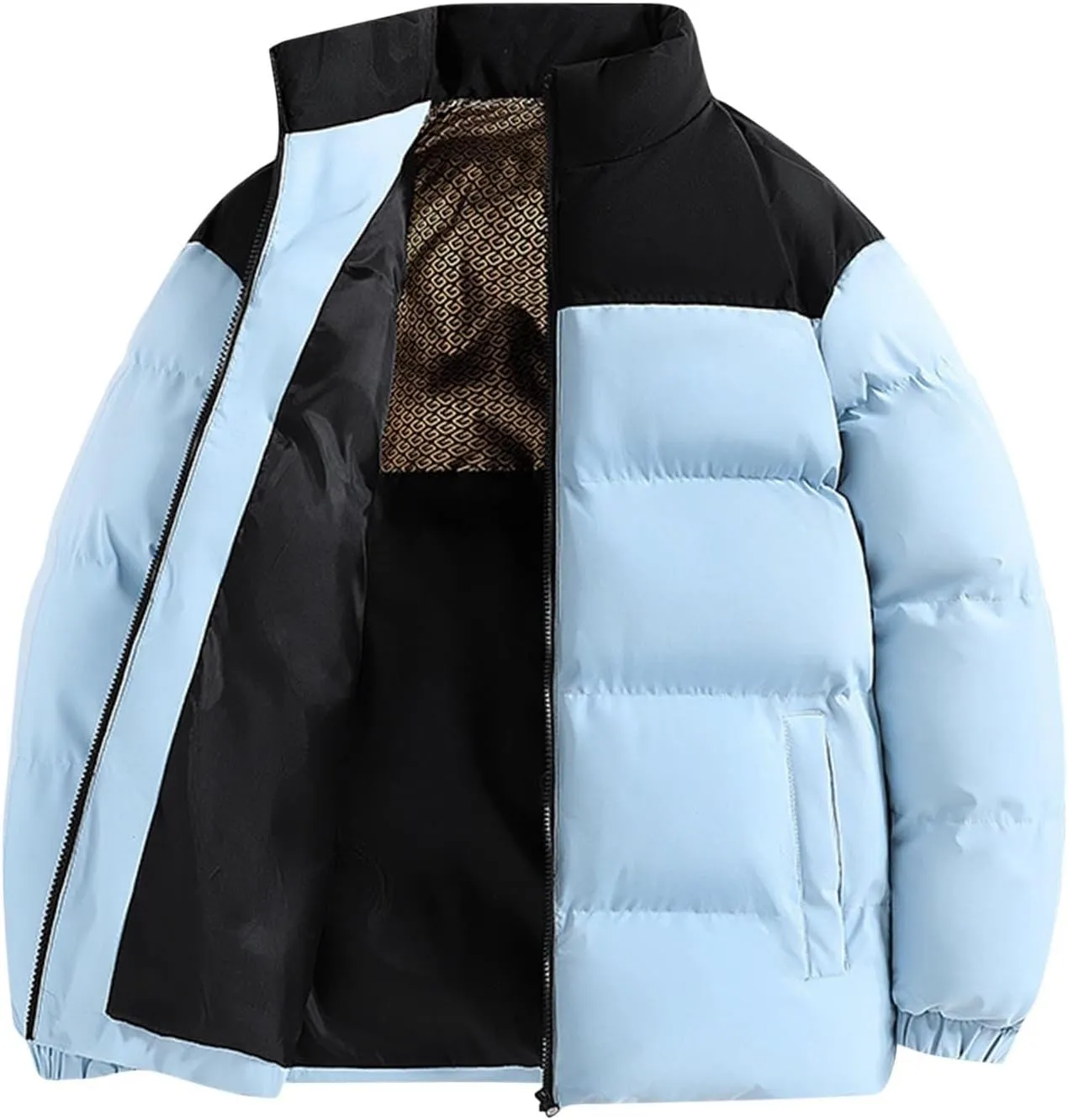 Men Winter Down Coats Warm Winter Puffer Jacket Waterproof Thicken Insulated Windproof Jacket Coat Outwear Plus Size