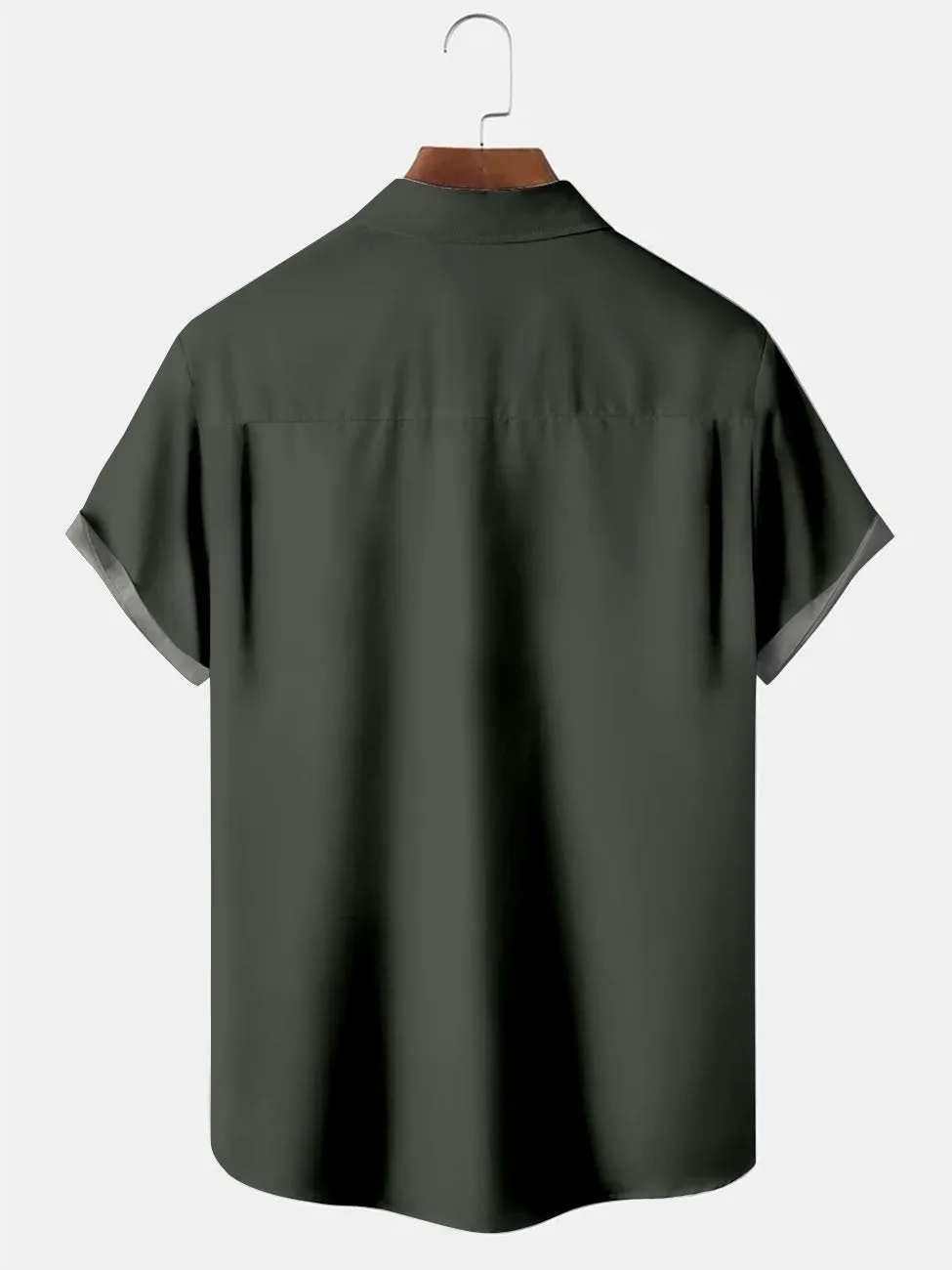Men's 50's Vintage Geometry Bowling Shirt