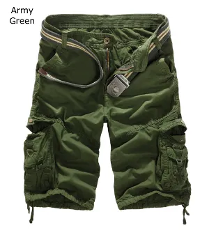 Mens Army Cargo Shorts