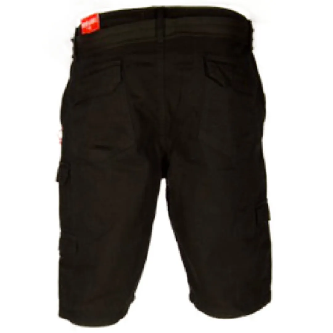 Men's Belted Cargo Shorts Casual Utility Cargo Pocket Lightweight Stretch Shorts