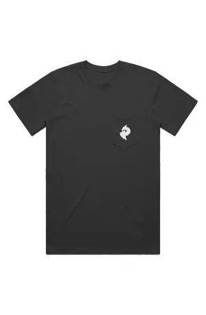 Men's Black Pocket Tee