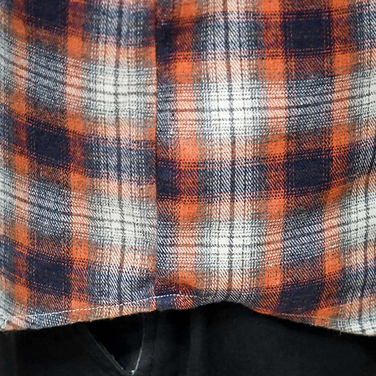 Men's Casual Plaid Flannel Long Sleeve Button Down Shirt Big and Tall Flannel Casual Shirts Lightweight Camp Shirts