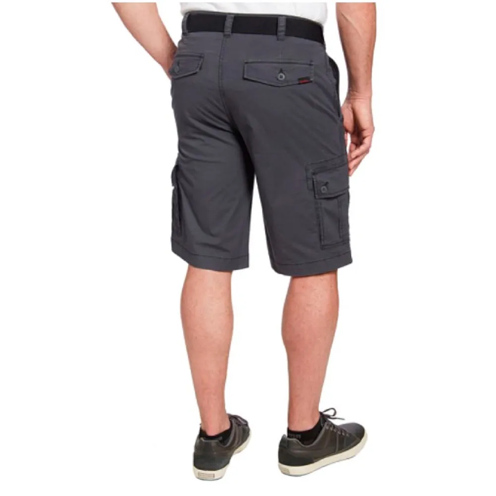 Men’s Cotton Cargo Shorts Multiple Pockets Belt Casual Lose Fit