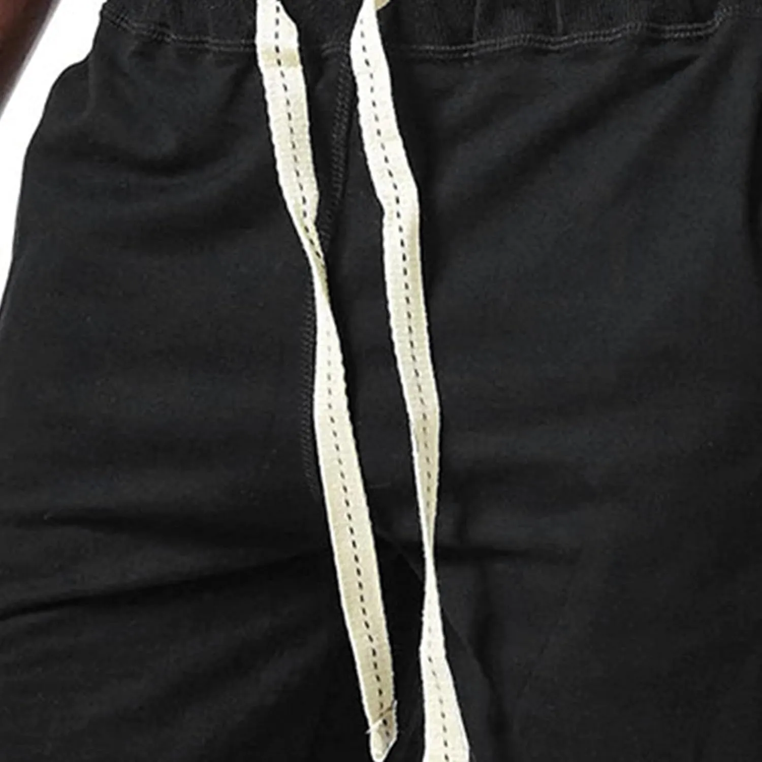Men's Elastic Jogger Lounge Shorts Loose Athletic Lightweight Shorts with Pockets Casual Athletic Workout Shorts