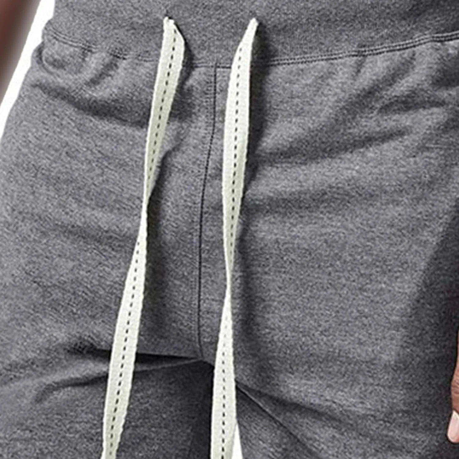 Men's Elastic Jogger Lounge Shorts Loose Athletic Lightweight Shorts with Pockets Casual Athletic Workout Shorts