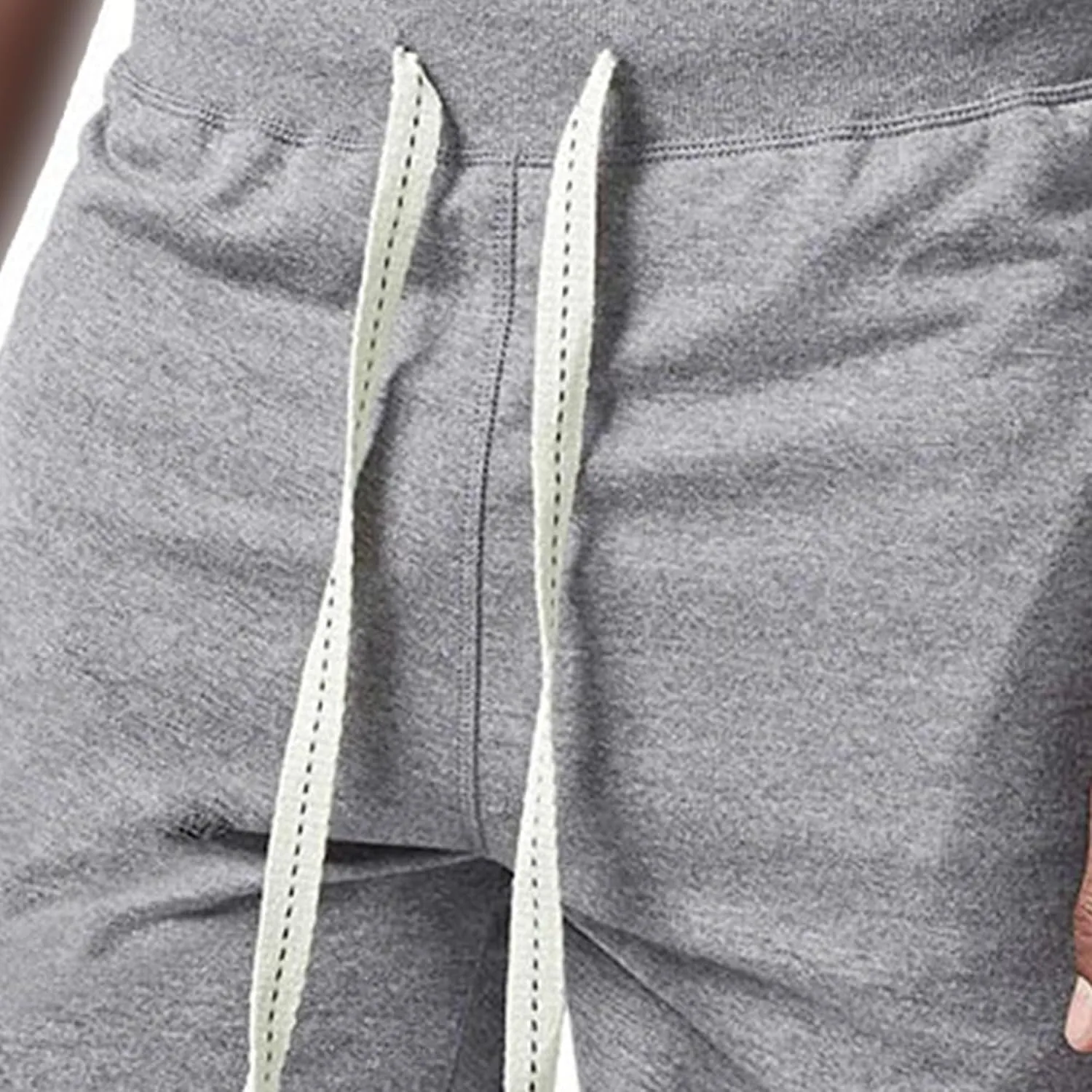 Men's Elastic Jogger Lounge Shorts Loose Athletic Lightweight Shorts with Pockets Casual Athletic Workout Shorts