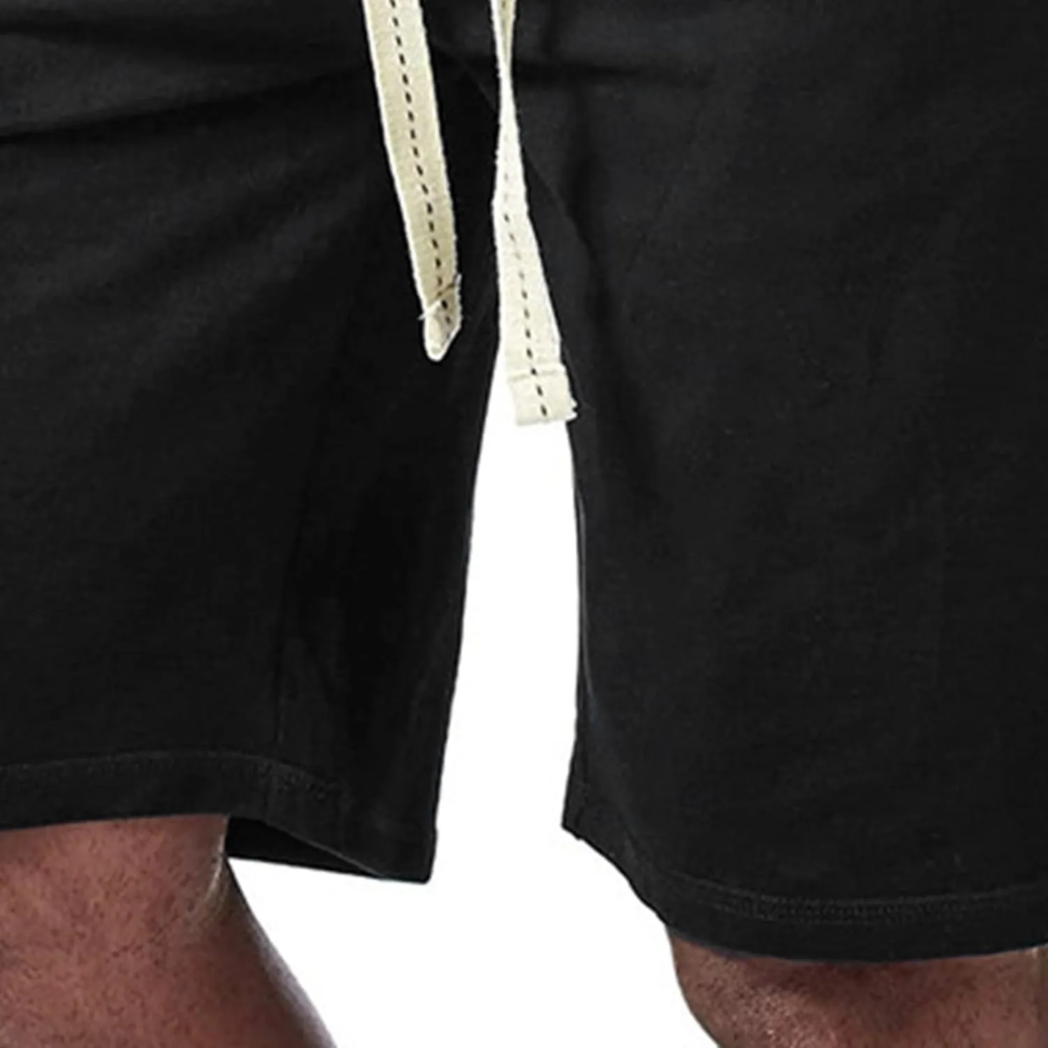 Men's Elastic Jogger Lounge Shorts Loose Athletic Lightweight Shorts with Pockets Casual Athletic Workout Shorts