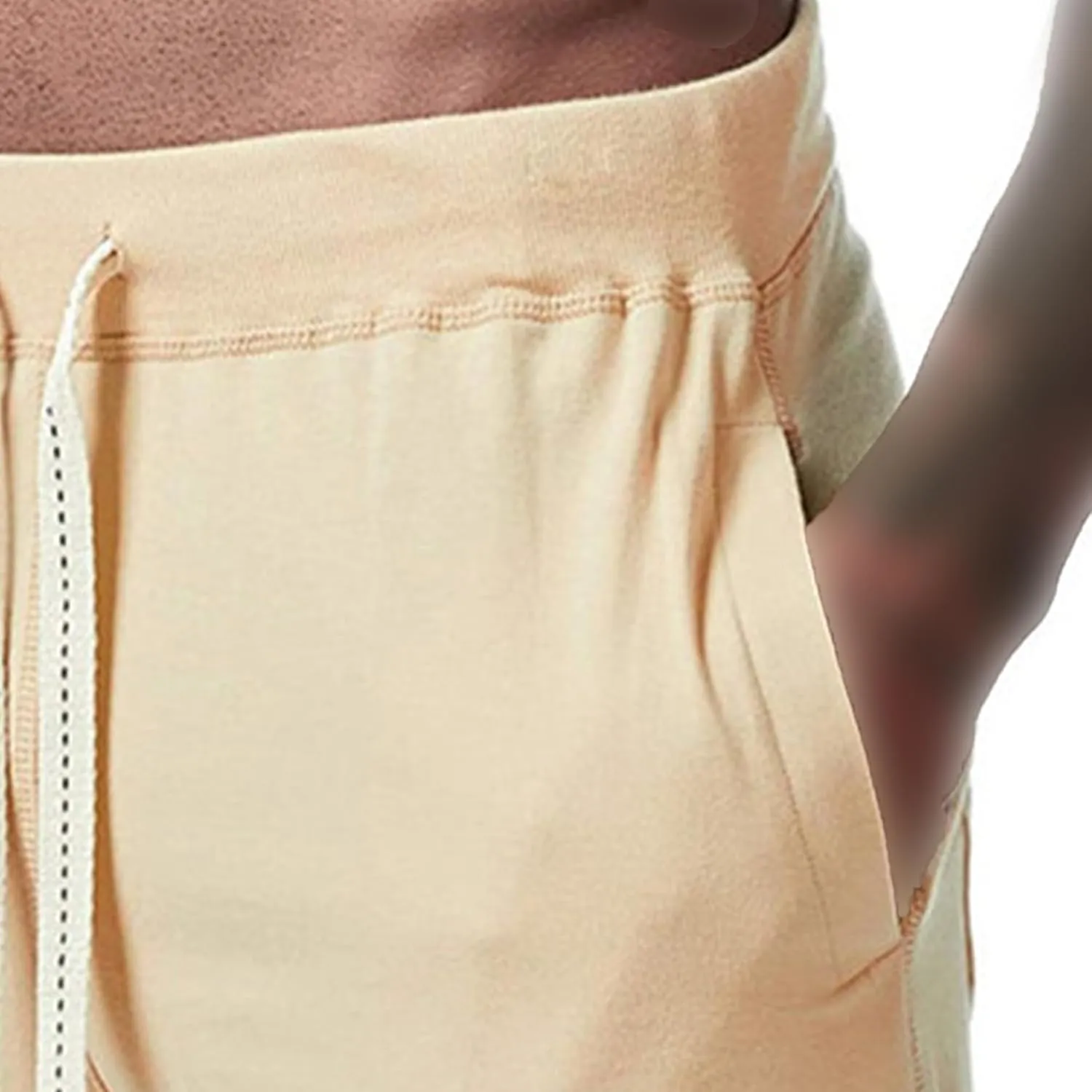 Men's Elastic Jogger Lounge Shorts Loose Athletic Lightweight Shorts with Pockets Casual Athletic Workout Shorts