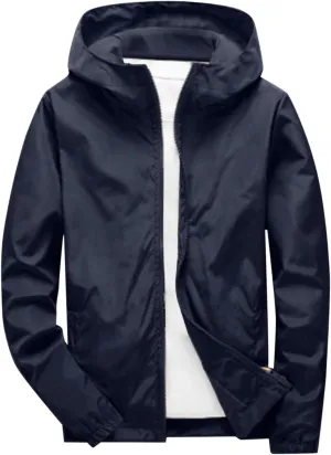 Mens Flannel Shirt Fashion Casual Solid Color Hooded Thick Zipper Pocket Thick Coat Thick Jacket Work Shirts Mens