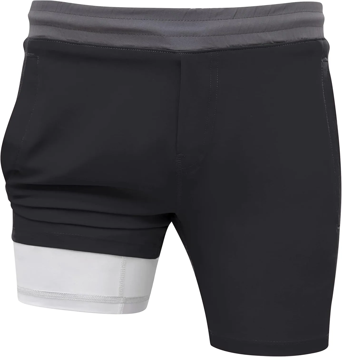 Men's Freeballer 8" Athletic Gym Performance Sport Shorts – Perfect for Running, Weightlifting, and Yoga