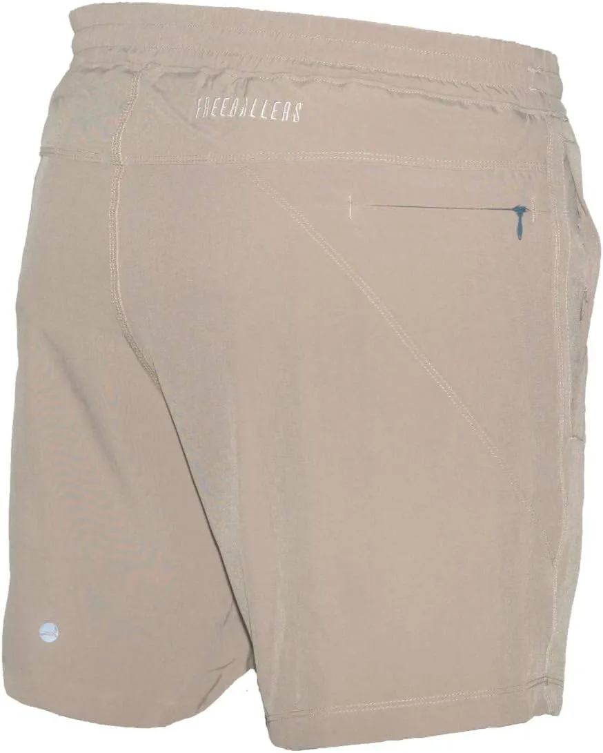 Men's Freeballer 8" Athletic Gym Performance Sport Shorts – Perfect for Running, Weightlifting, and Yoga