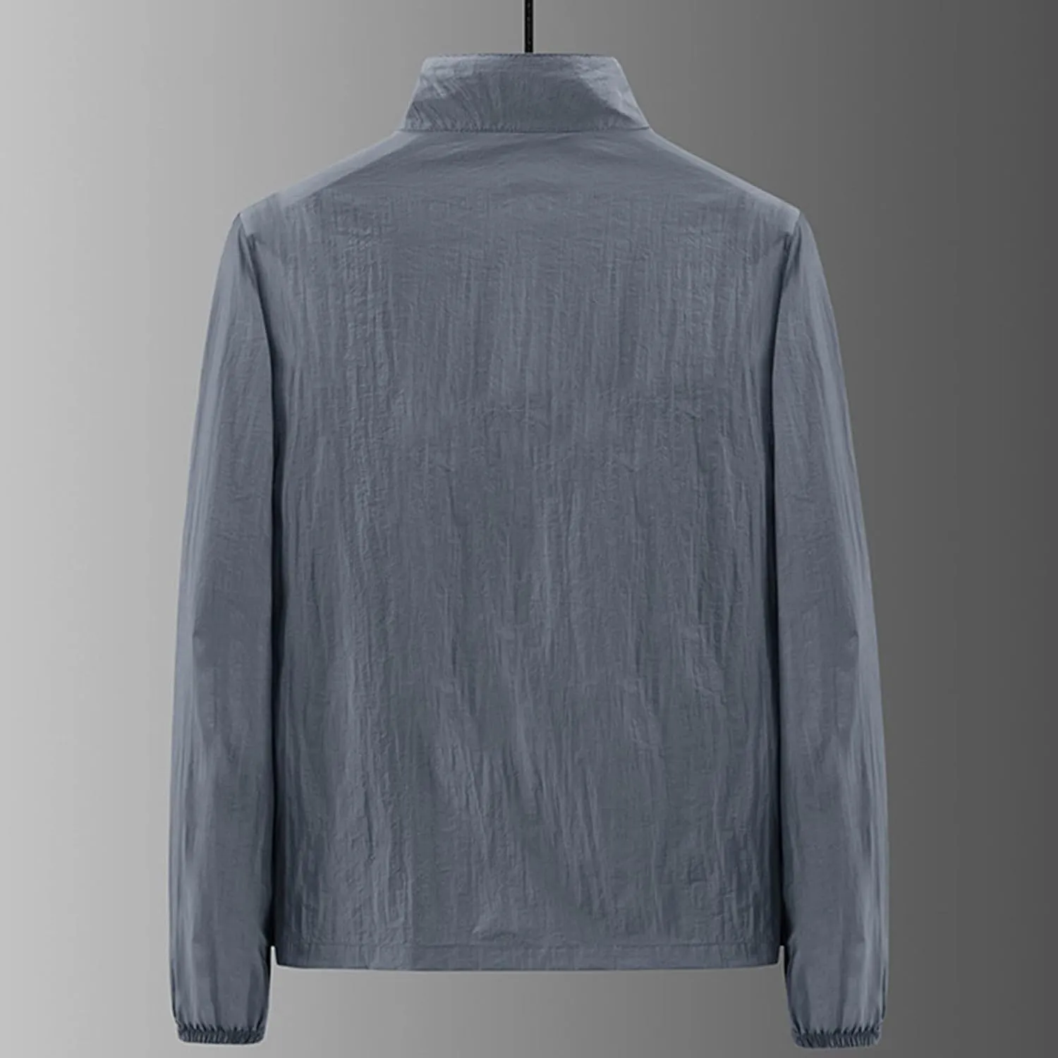 Mens Full Zip Lightweight UPF 50  Jackets Long Sleeve Performance Breathable Sun Protection Fishing Hiking Shirts