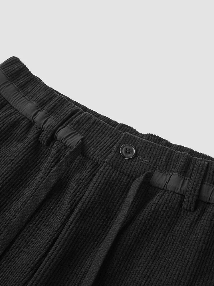 Men's gray tapered pants