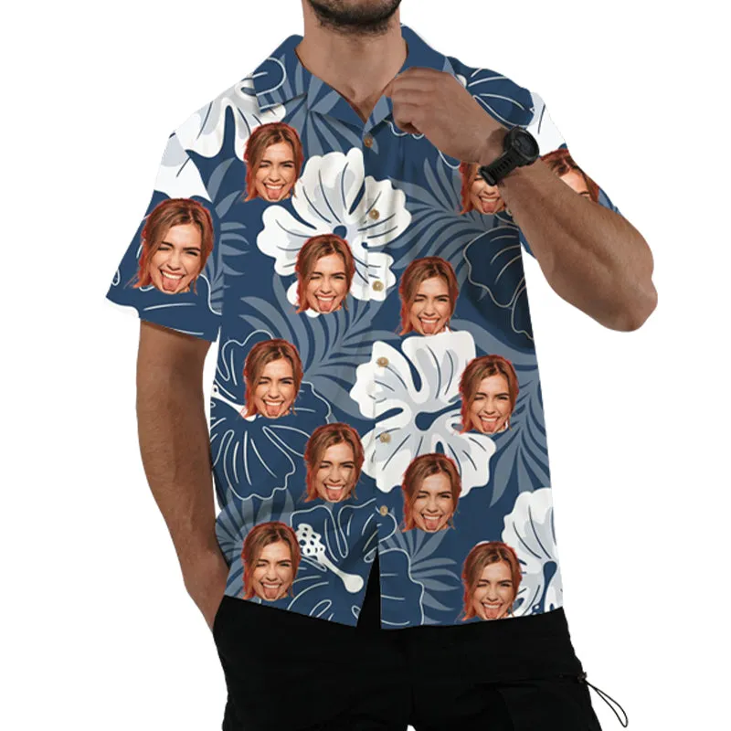 Men's Hawaiian Shirts Short Sleeve Aloha Shirt Casual Button Down Tropical Hawaii Floral Shirts Summer Beach Party