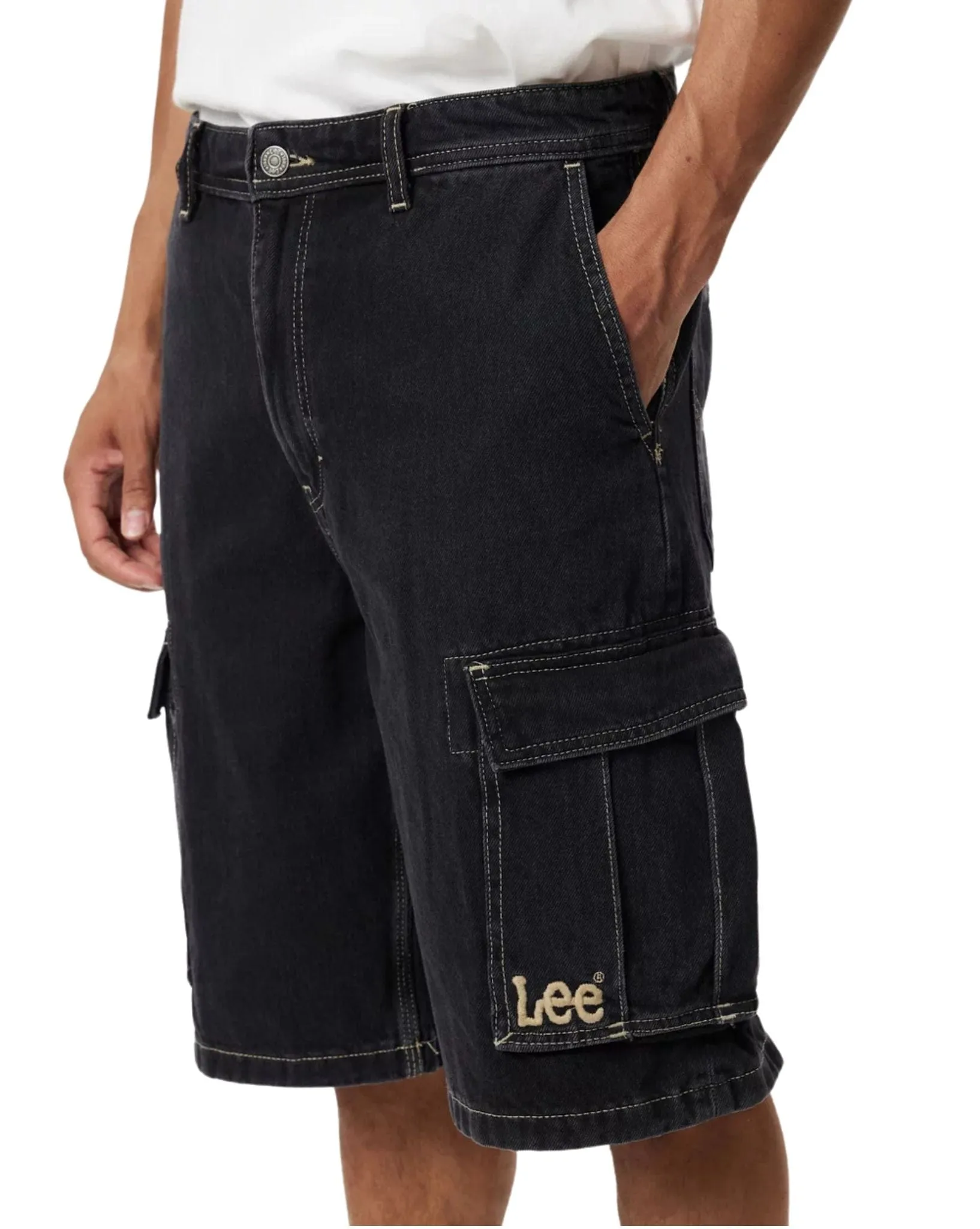 Mens L-Five Biggie Cargo Short - Just Blaze
