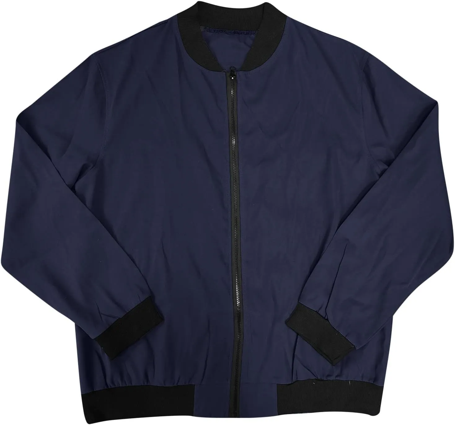 Men's Lightweight Bomber Jacket Windbreaker Softshell Varsity Jacket Coat