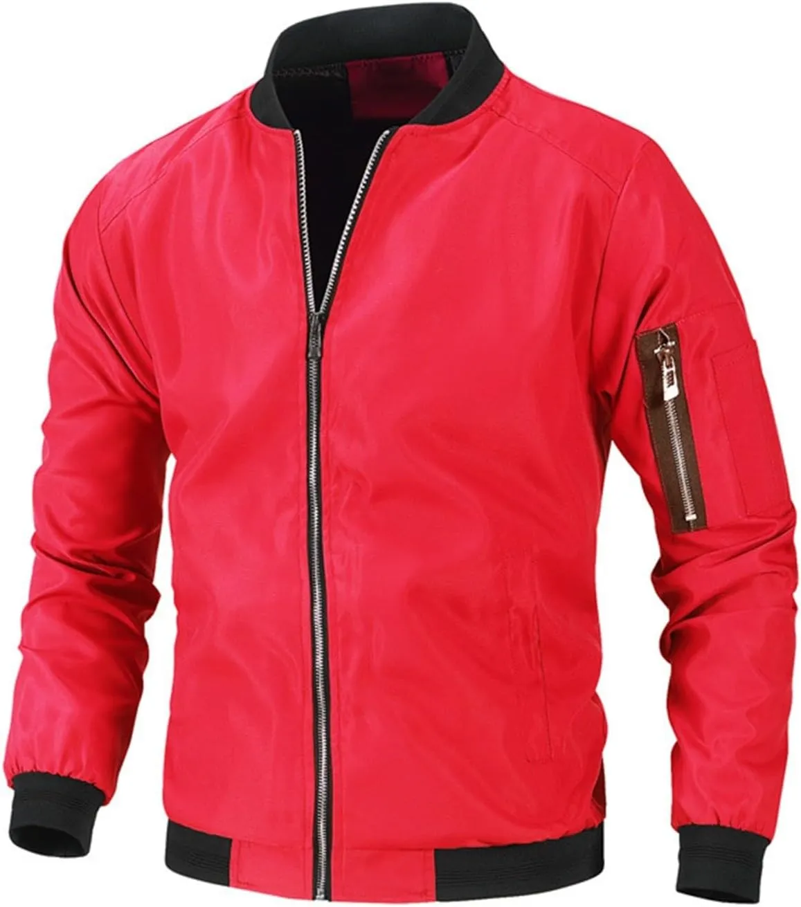 Men's Lightweight Jackets Oversize Fall Stylish Softshell Full Zip Warm Windbreaker Hiking Climbing Sportswear Coat
