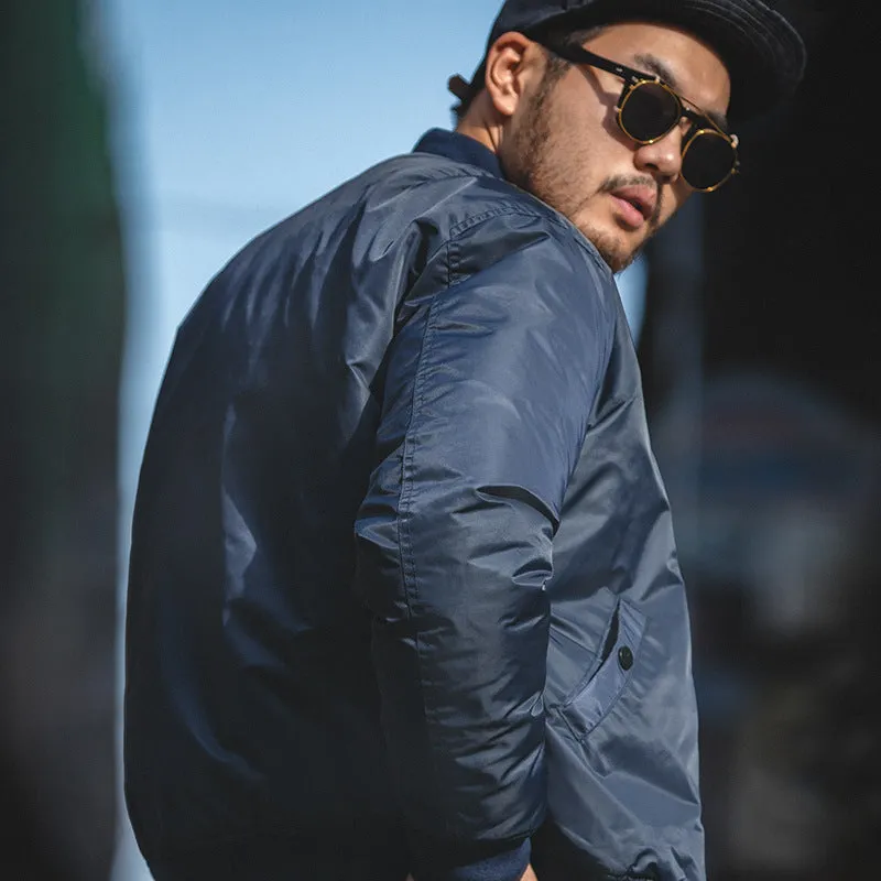 Men's MA-1 Flight Warm Tanker Bomber Jacket