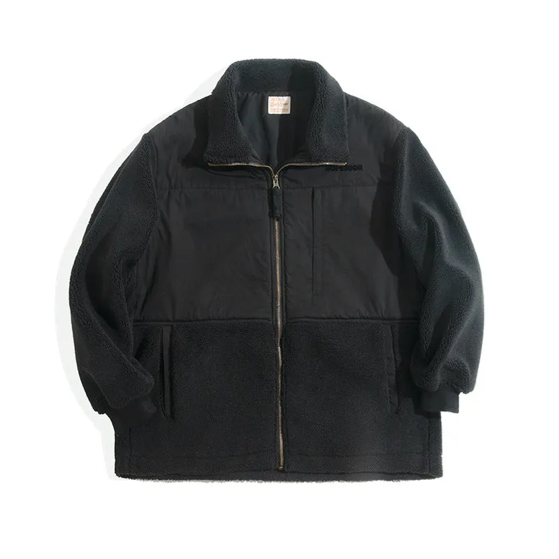 Men's Retro Outdoor Polar Fleece Jacket