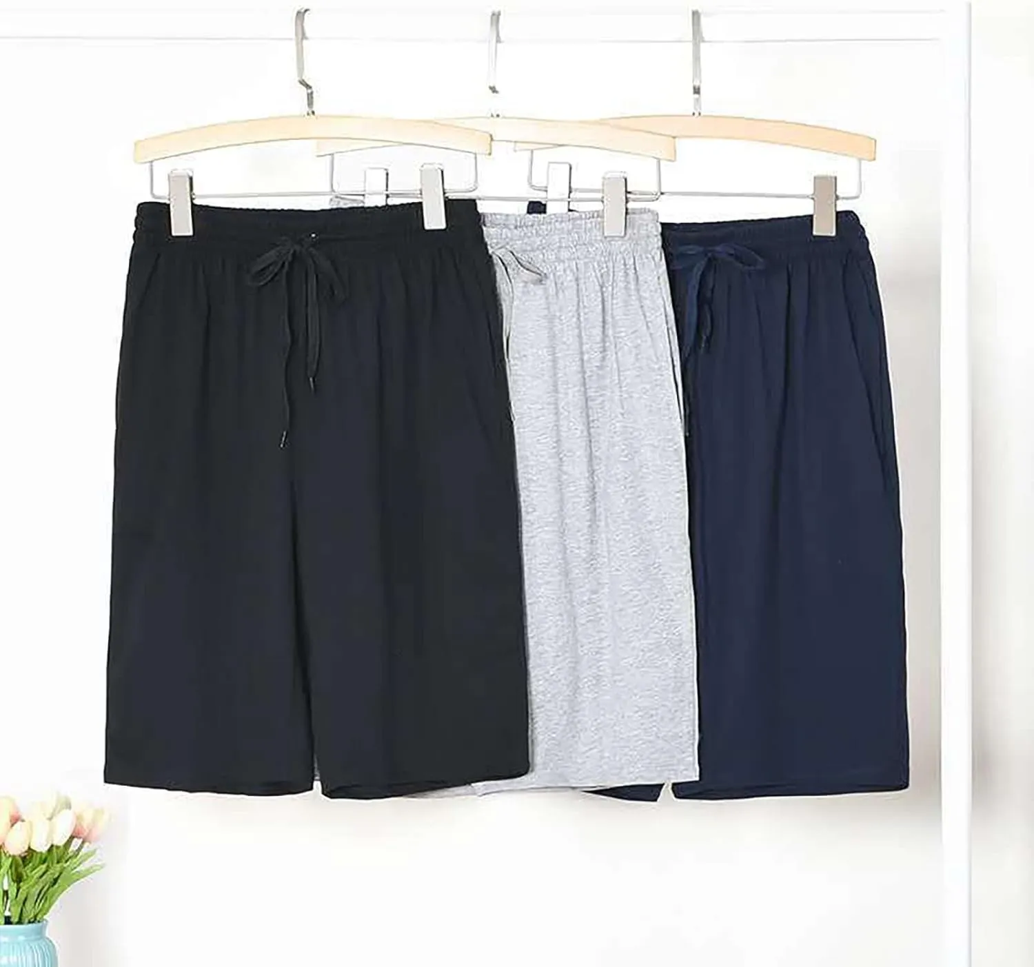 Men's Running Shorts with Zipper Pockets Quick Dry Gym Athletic Workout 5" Shorts for Men Men's Athletic Running Shorts