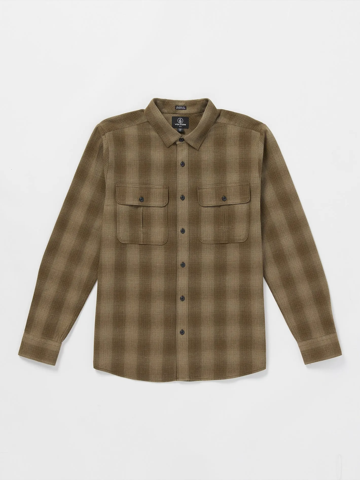 Mens Shadowstone Flannel Long Sleeve Shirt