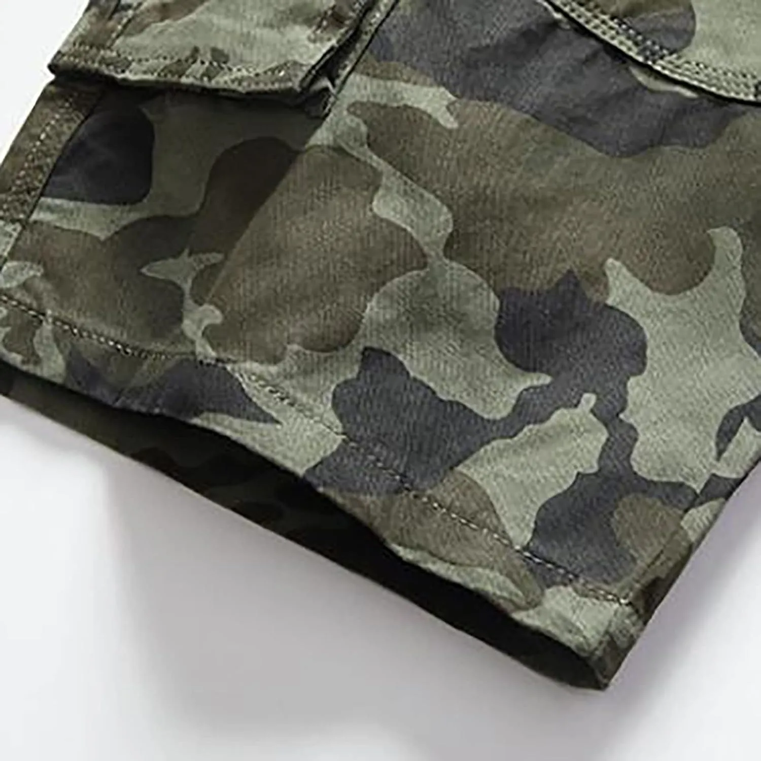 Mens Shorts CasualMen's Camouflage Tactical Shorts Waterproof Cargo Shorts Hiking Fishing Shorts Golf Shorts