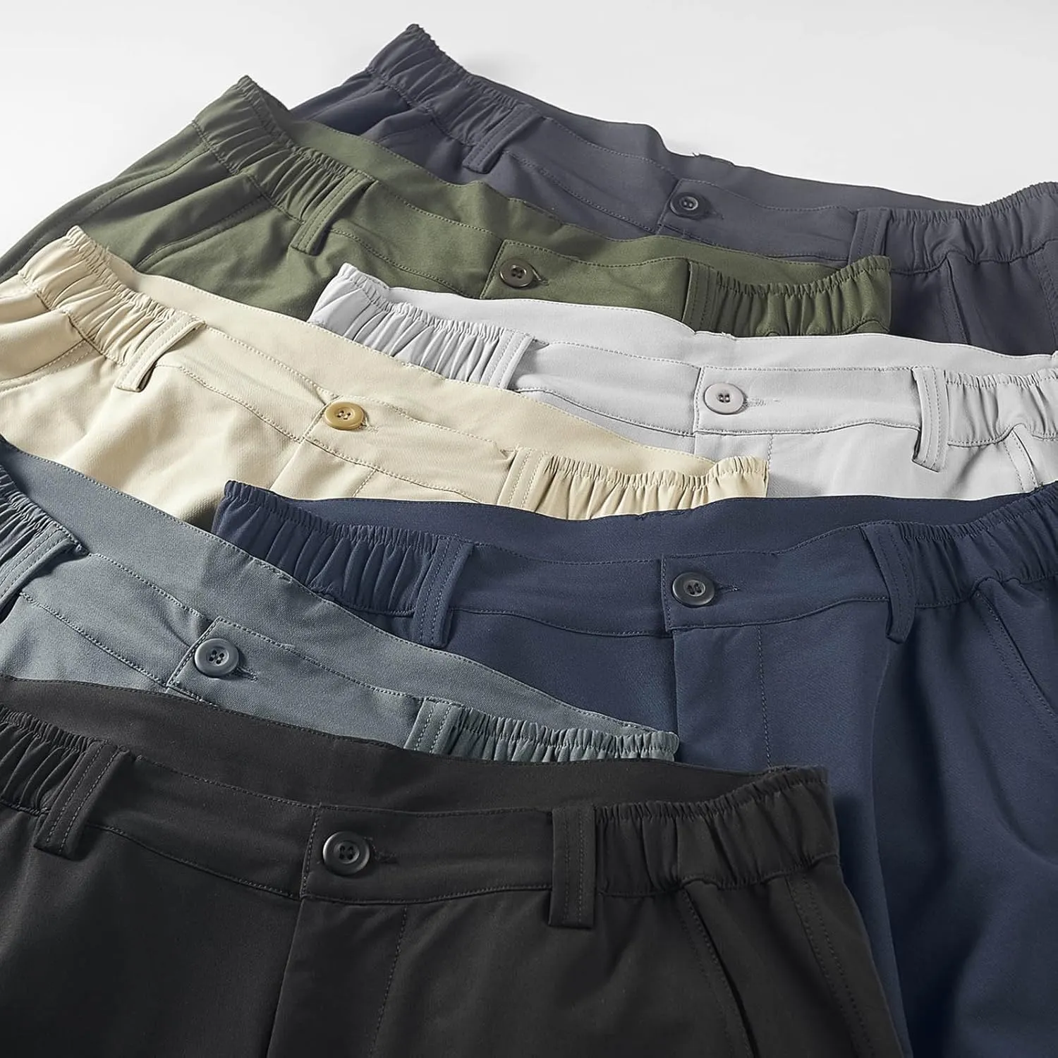 Men's Shorts Summer Beach Shorts Outdoor Hiking Shorts Relaxed Casual Loose Shorts Multi Pocket Cargo Pants