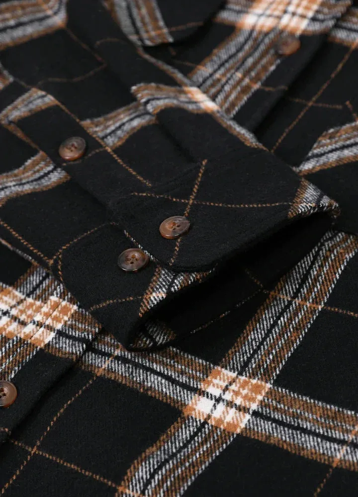 Men's Stalwart Heavyweight Flannel Shirts,10.6oz,Relaxed Fit