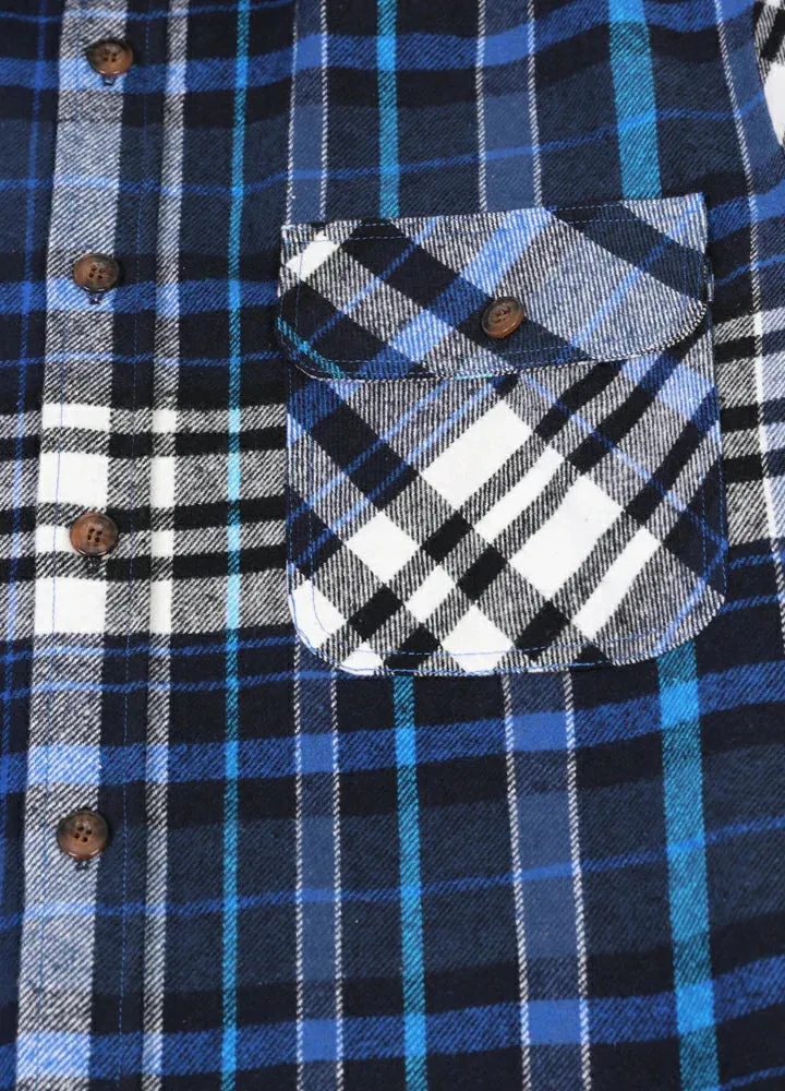Men's Stalwart Heavyweight Flannel Shirts,10.6oz,Relaxed Fit