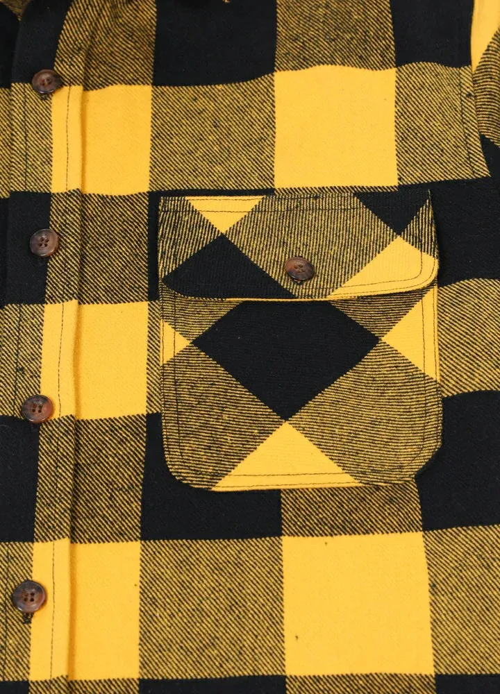 Men's Stalwart Heavyweight Flannel Shirts,10.6oz,Relaxed Fit