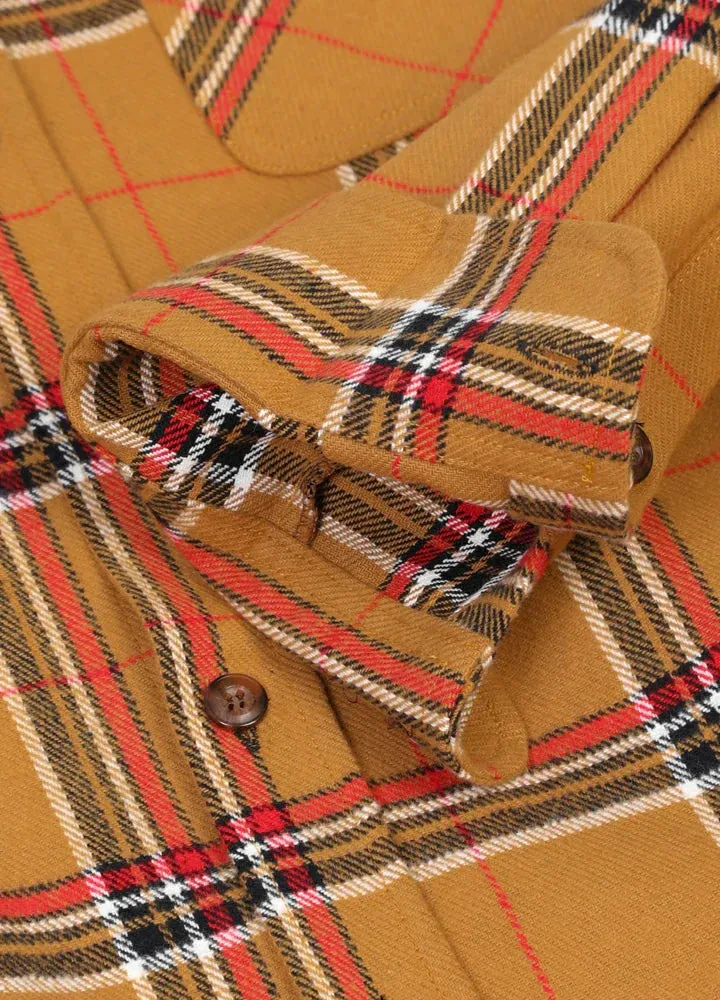Men's Stalwart Heavyweight Flannel Shirts,10.6oz,Relaxed Fit