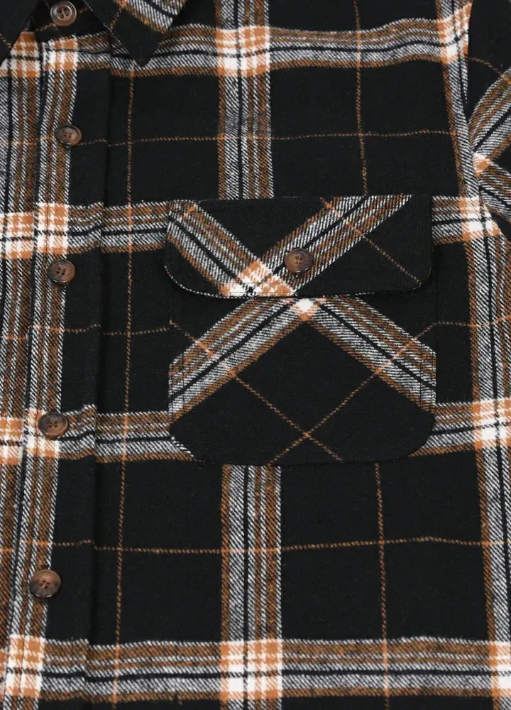 Men's Stalwart Heavyweight Flannel Shirts,10.6oz,Relaxed Fit