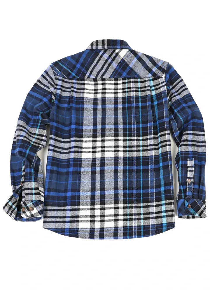 Men's Stalwart Heavyweight Flannel Shirts,10.6oz,Relaxed Fit